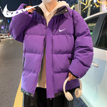 男装2023新款情侣冬装潮牌帅气宽松棉服男加绒加厚棉袄棉衣外套女