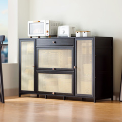 Sideboard household floor-to-ceiling storage cabinet kitchen cabinet modern minimalist living room storage wine cabinet storage tea side cabinet