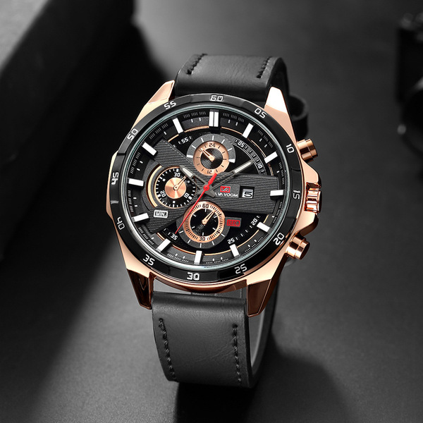 VA VA VOOM Brand sports watch male waterproof belt business watch…