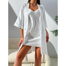 J 42058 Bamboo Cotton Loose Beach Shirt ����޿��� ����