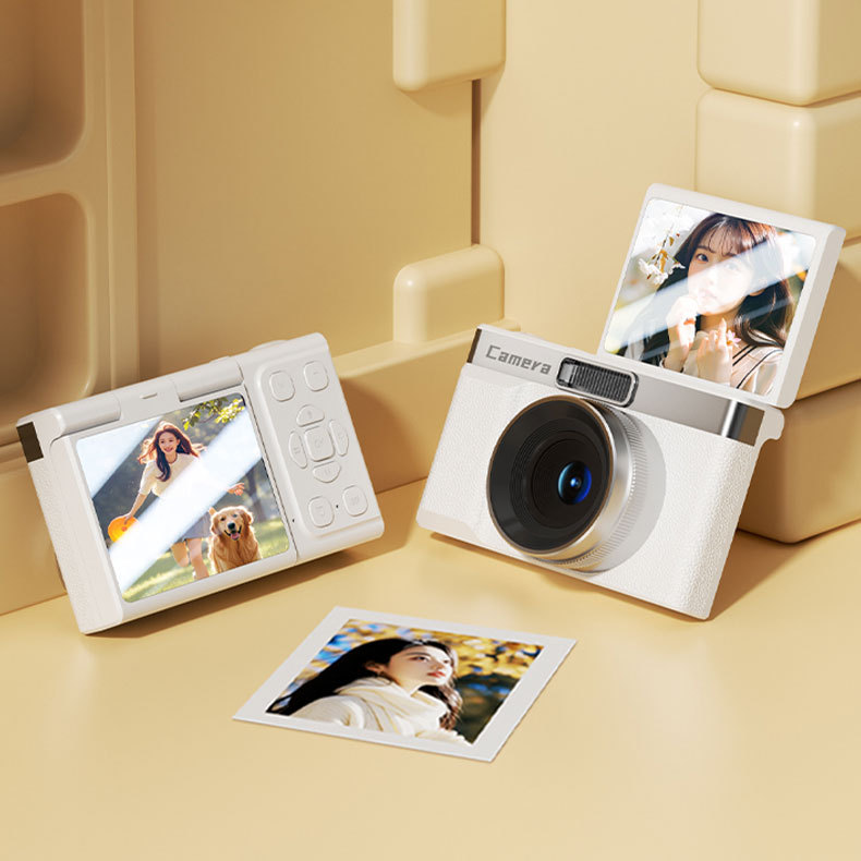 High-Pixel Dual-Camera Selfie Digital Camera