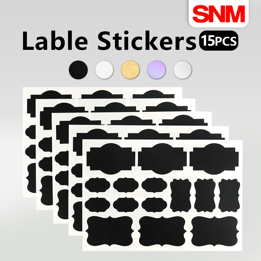 Amazon puede escribir etiquetas pegatinas adhesivas en blanco fuerte pegatinas adhesivas pegatinas de pizarra impermeable pet pegatinas