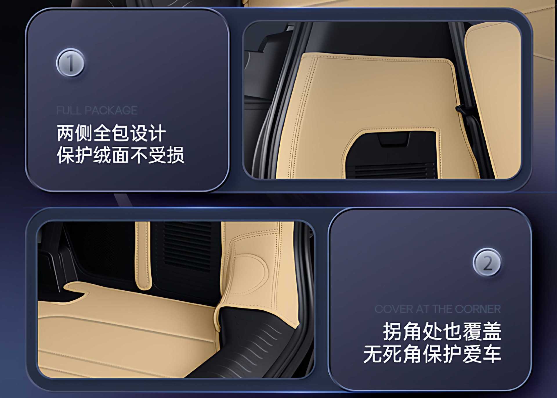 Suitable for Wuling Starlight 730 Trunk Mat Fully Surrounded by 2025 Car Trunk Mat Interior Modification Supplies