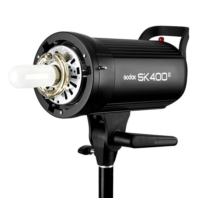 神牛（Godox）SK400WII 二代摄影闪光灯 2.4G内置接收400W闪光灯