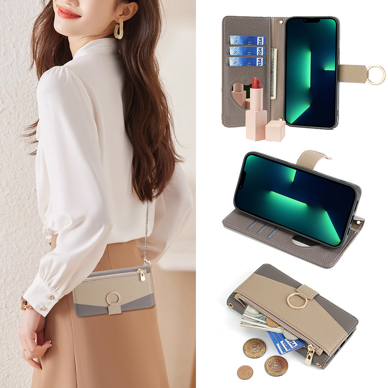 Suitable for Huawei Nova16Se Flip Phone Case, Enjoy 90Plus Crossbody Nova10Se Phone Leather Case