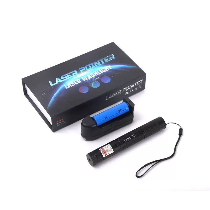 大功率 强光远射绿光激光镭射灯满天星图案天文指星笔 实验激光笔