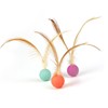 Cat toy wholesale color sound paper ball can grab the cat ball pet toy sound ball sound ball pet toy