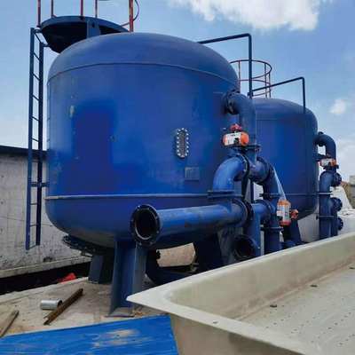 Quartz sand activated carbon manganese sand filter water treatment FPR material softening resin tank filter tank