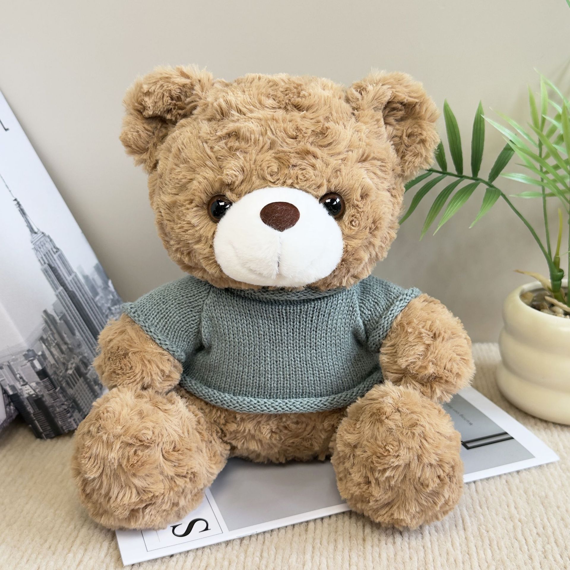 Osos de peluche abrazar osos muñecas muñecas agarrar muñecas regalo para niños impresión LOGO regalo juguetes de peluche