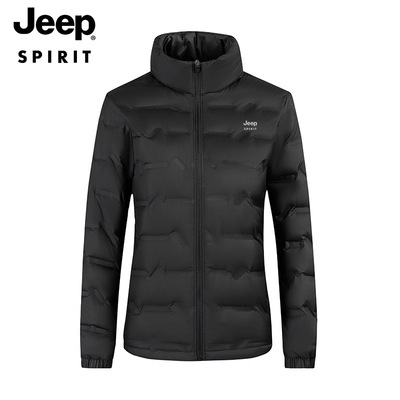 JEEP SPIRIT Зимний модный пуховик, бархатная куртка, утиный пух
