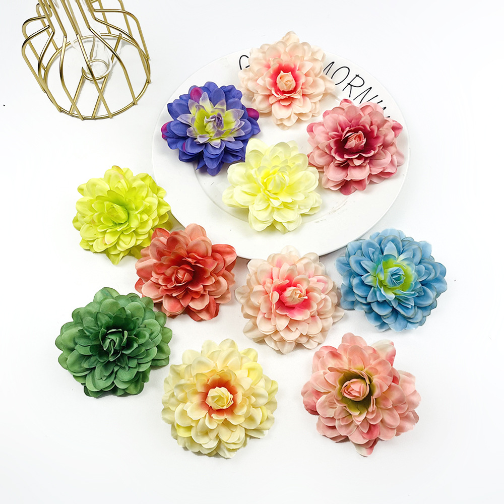 Simulación de flores de bodas decoración de flores de peonía pared de flores de loto DIY guirlandas de flores de pinzas de flores tocaduras de fotografía prop flores