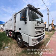 12轮重型自卸卡车 371-75马力渣土后翻自卸车 厢式载货车