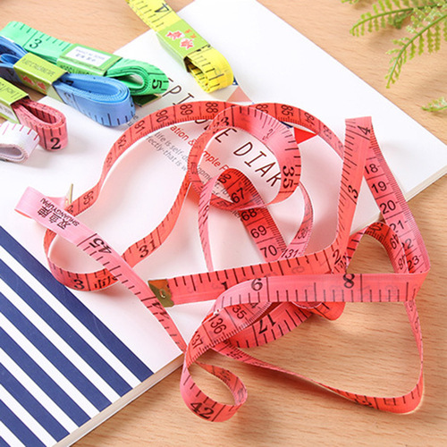 1.5m soft ruler wholesale multi-functional plastic mini sewing measurements waist and bust children's measuring tape
