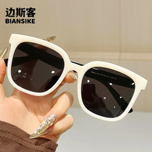 太阳镜TR843韩版偏光大方框小红书同款墨镜 女百搭高级ins风男潮