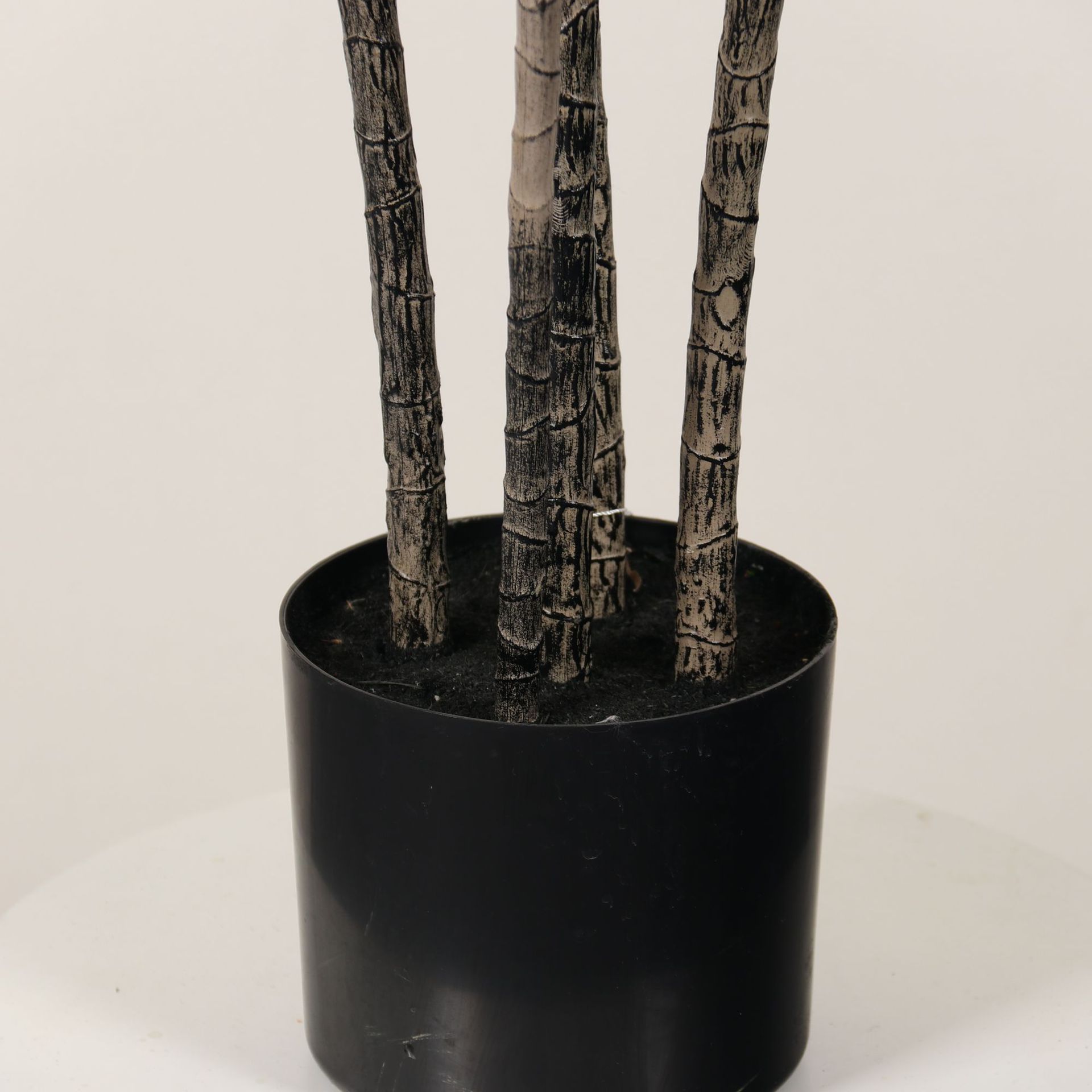 Simulación de plantas verdes Sensación avanzada Simulación de borde rojo Hierro Árbol falso Planta en maceta Sala de estar Interior Decoración Decoración Paisaje de plantas biónicas