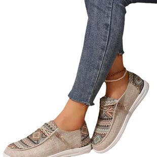 C 40892 Graffiti Ethnic Style Women's Shoes �T�f�����L��Ь