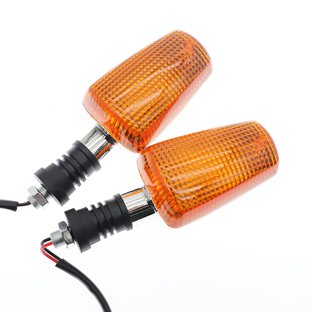 Luz de dirección para motocicleta para Yamaha XJR400 1200 1300 FZR 250 400 delfines tambor pequeño