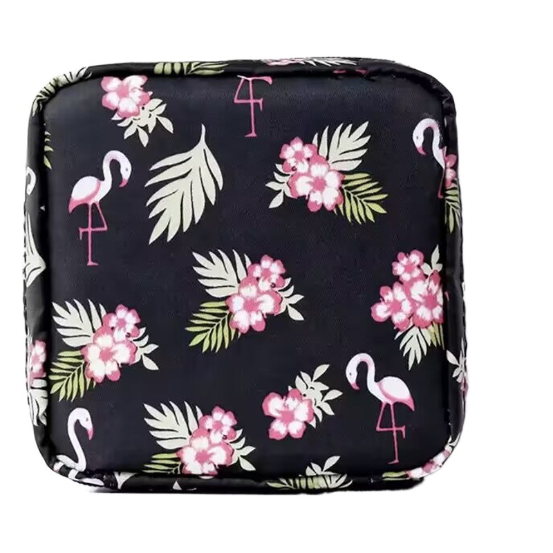 Bolsa de almacenamiento de toallas sanitarias tía toalla bolsa de almacenamiento portátil impermeable Paquete de gran capacidad para período fisiológico bolsa pequeña toalla mensual bolsa de almacenamiento portátil