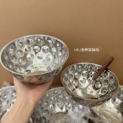316不锈钢沙拉料理盆碗盆洗菜和面打蛋家用厨房凉拌烘焙碗备菜碗