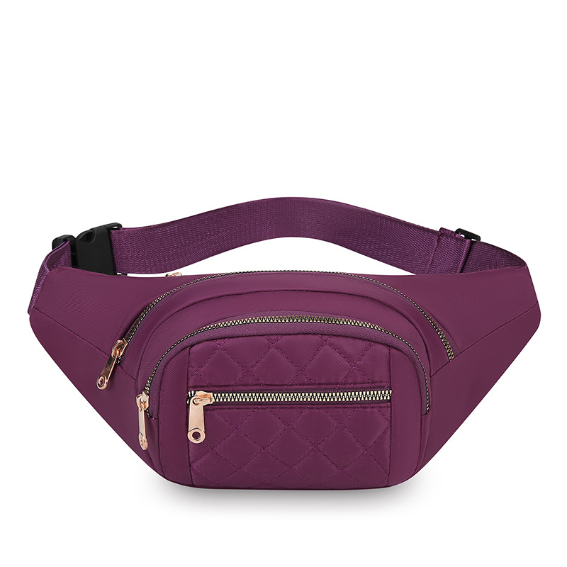 Bolso de pecho transfronterizo teléfono móvil bolso diagonal de tela Oxford europea y americana riñonera casual riñonera de lona bolso de teléfono móvil para mujer bolso deportivo