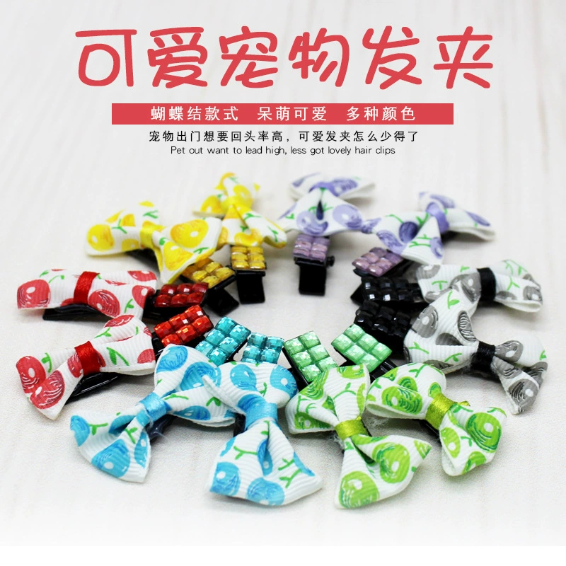 Бант для домашних животных Шпилька для собак Платье 88 Милые головные уборы для кошек и собак Головные уборы Головной убор Цветок для животных Товары для животных