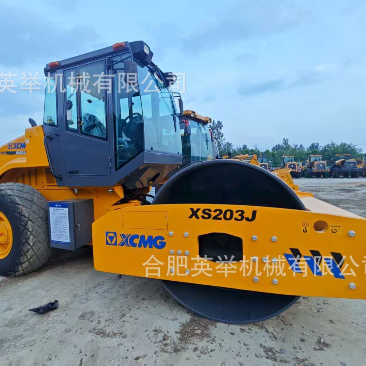 XCMG XS223J rodillo XCMG XS202J rodillo XCMG 20 toneladas 22 toneladas compactor vibratorio de carretera