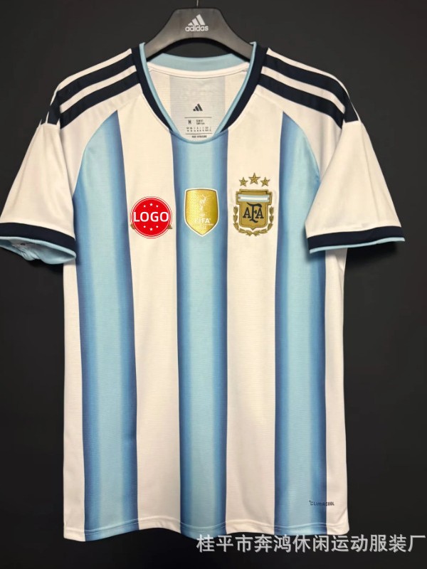 Camiseta de la Copa Mundial 2026, uniforme de fútbol de la selección argentina, camiseta local de Enzo Di María Messi
