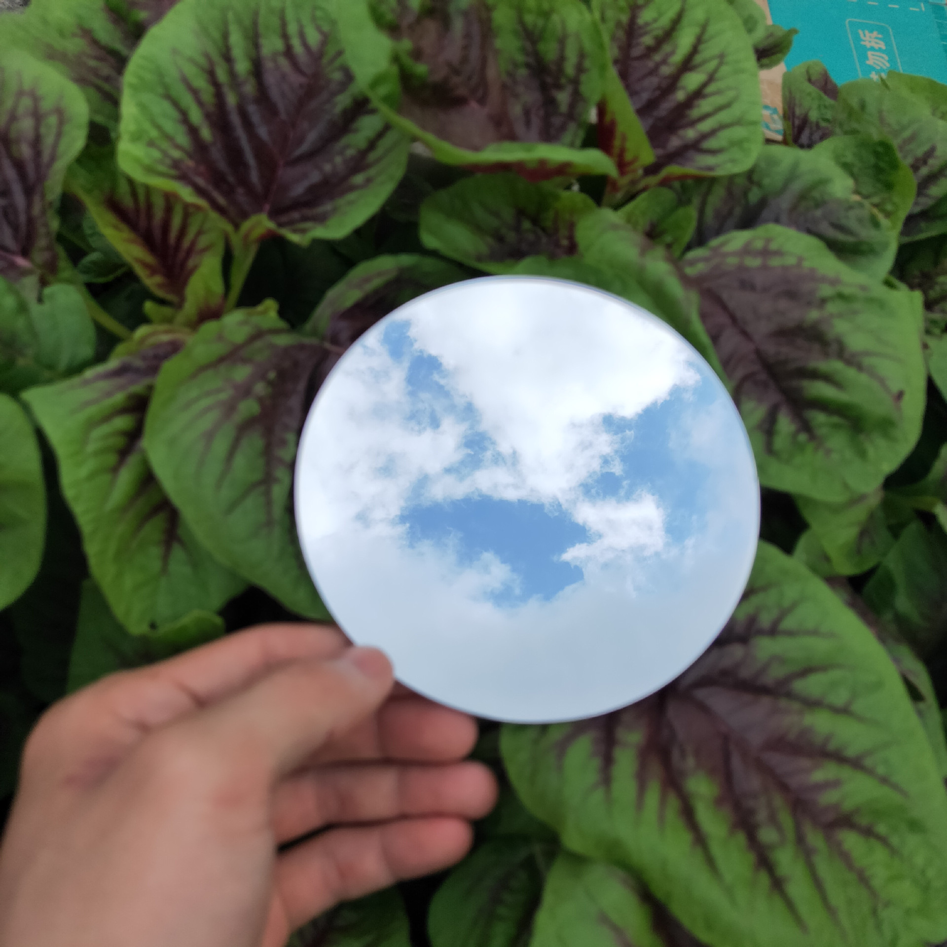 亚克力镜片小圆镜贴片现货厂家批发pc反光镜片大张亚克力镜色银色