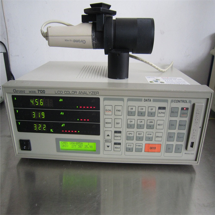 出售/回收 致茂Chroma 7121 显示器色彩分析仪