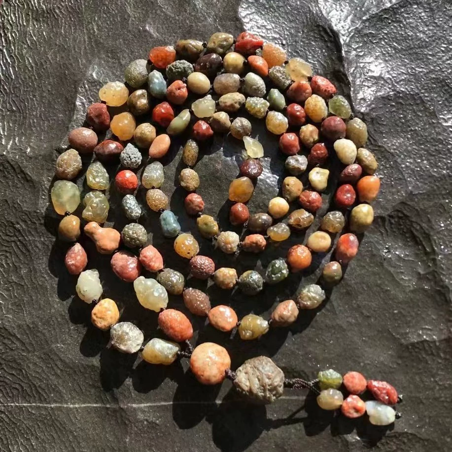 Фабрика оптом натуральный камень Гоби Агат сухожилие вен камень агат 108 бусин