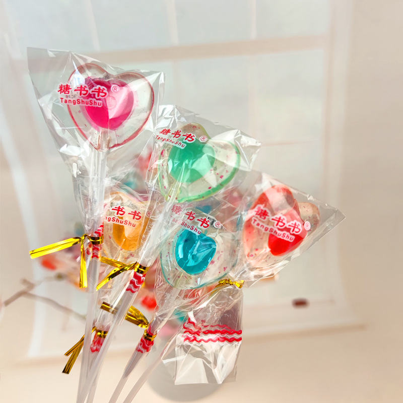 꽃병이없는 하트 모양의 50 개/가방 +