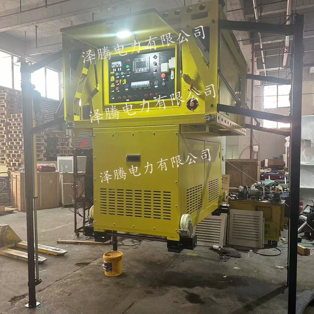 自装卸排水方舱 泽腾电力发电照明一体机多动能 照明防汛救援设备