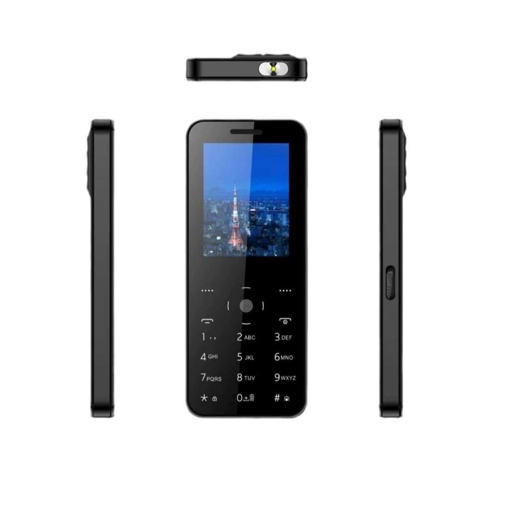 MaFam новая Guru 311 двусимовый мобильник с клавиатурой и дисплеем 1.8 дюйма, черный/серый/зеленый