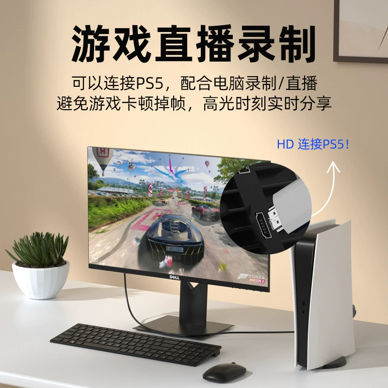HDMI аудио/видео USB карта захвата MS2130 петля выход 4K изображение сборщик типа-c для прямых трансляций