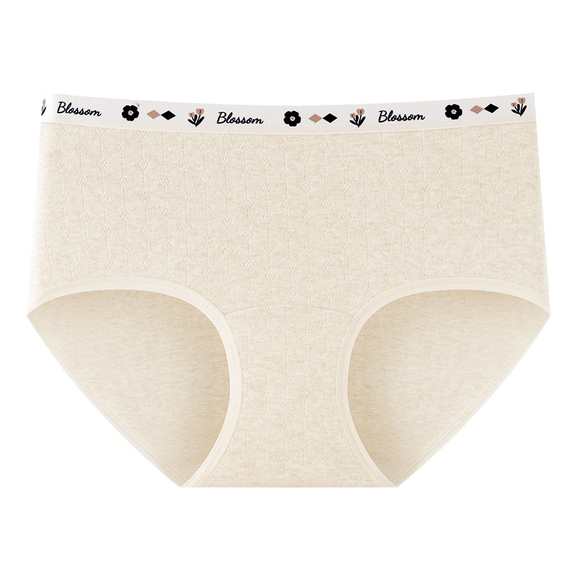 El algodón de clase A de grado médico de talla grande se puede usar hasta 200 kg de ropa interior de algodón puro grado 9A antibacteriano y ropa interior de mujer de entrepierna de algodón alargada