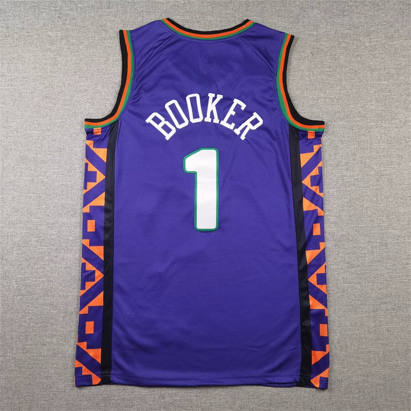 25 сезон баскетбольная одежда Sun Book Booker The Valleyjersey источник производитель оптовая