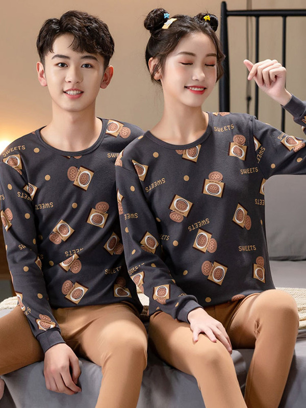青少年线衣线裤男大童保暖内衣女孩秋衣秋裤学生睡衣衬衣裤棉毛衫|undefined