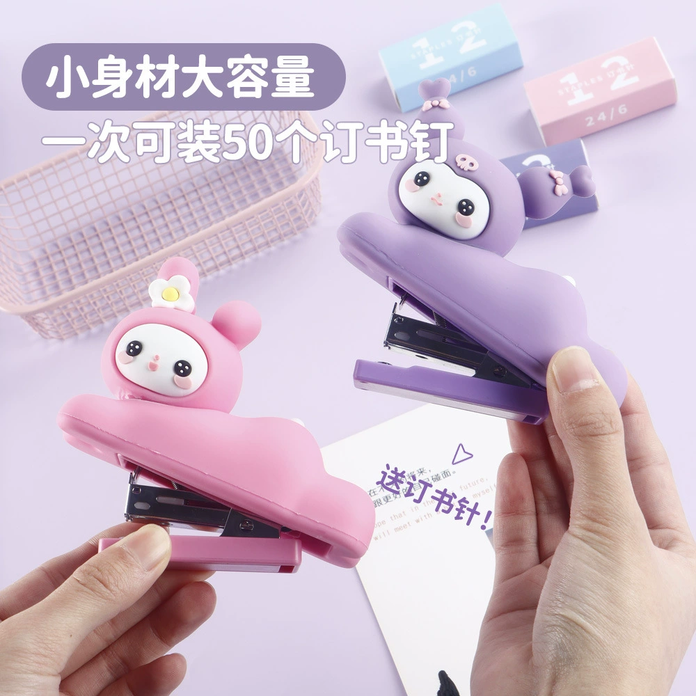 Cute creative cartoon small handheld set for office, wholesale