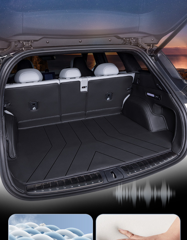 Suitable for 25 Models of Nio Et5T Es6 Ec6 Es8 Et7 Ec7 Trunk Mats, Full Coverage Car Trunk Mats