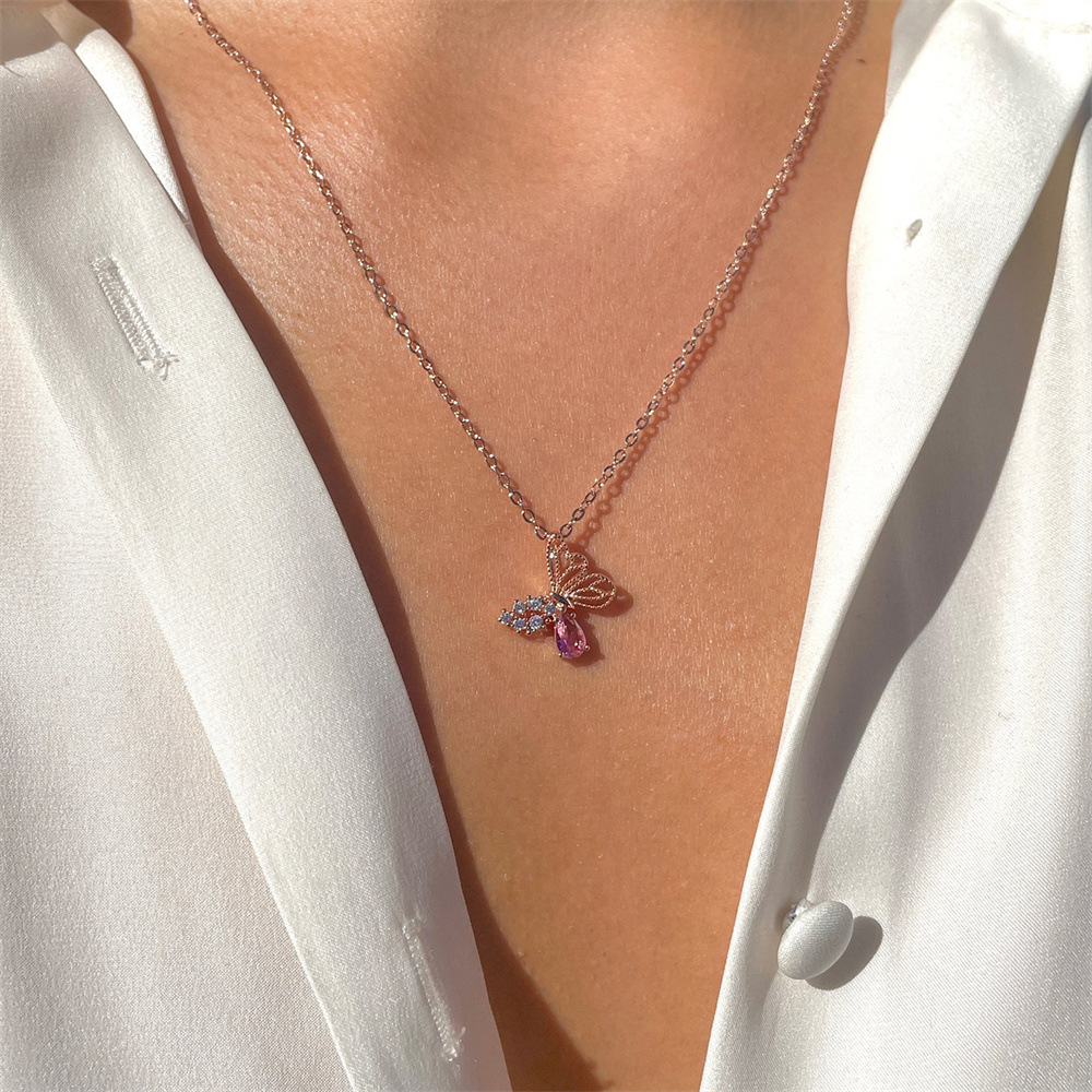 Copper Chain Material Copper Plating Insect Necklace