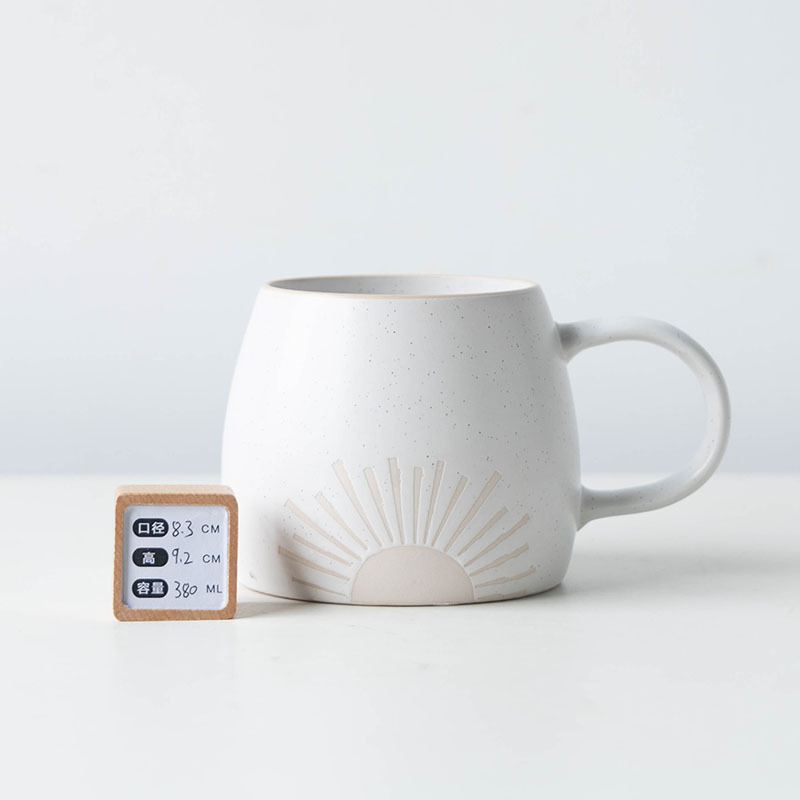 Defectos ligeros inswind taza de cerámica taza de desayuno taza de cerámica simple taza de café taza de agua taza de estudiantes