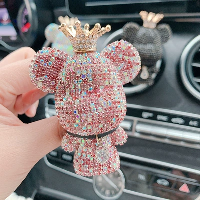 Other Automotive Interior Supplies, New rhinestone violent bear