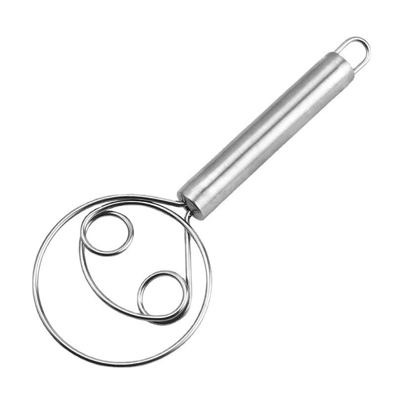 Stainless steel dough mixer flour cake mixer kitchen hand mixer non-stick fast egg whisk