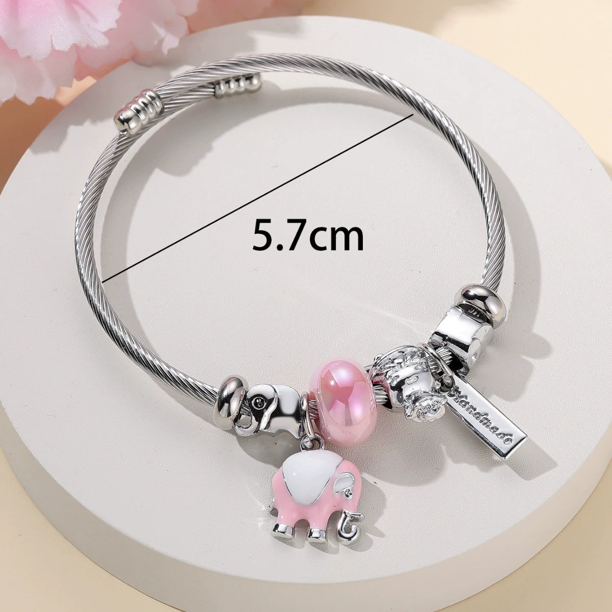 Креативный пурпурный бусинный браслет, браслет из бусин, подвеска для украшения, современный аксессуар