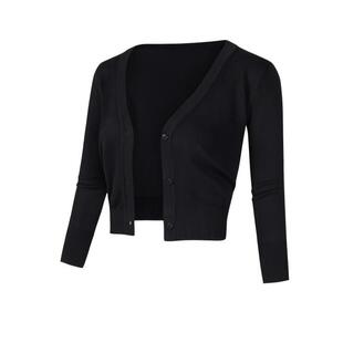J 39579 V-neck slim crop cardigan V�I����¶Ě�_��
