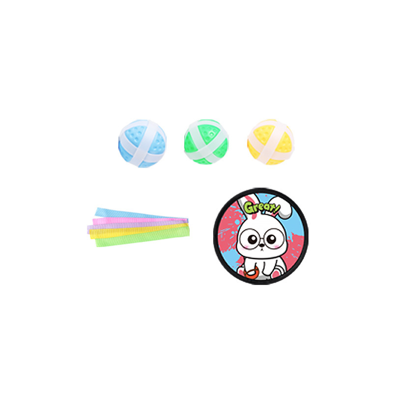 Juguetes al aire libre para niños transfronterizos Juegos para padres e hijos Juegos de jardín de infantes Entrenamiento sensorial de bolas pegajosas