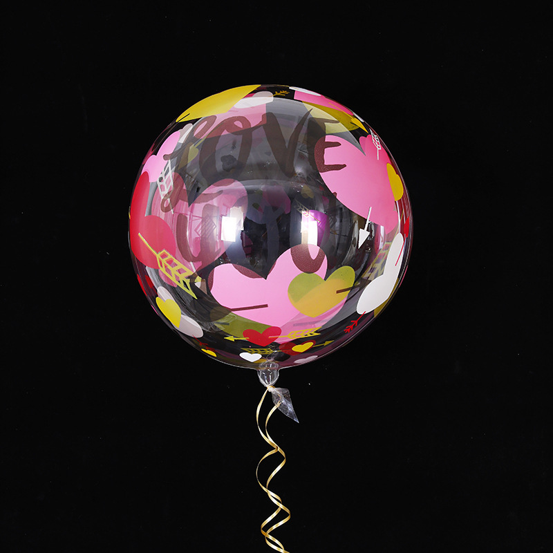 Globo transparente navideño, Santa/ muñeco de nieve