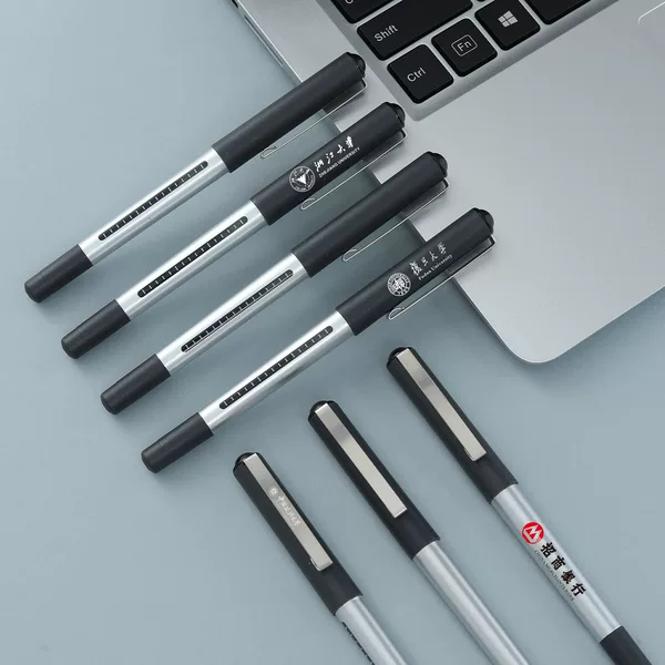 Advertising Custom Pen, Large-Capacity Direct Liquid Rollerball Pen, Exam Water-Based Signature Pen, Carbon Business Pen, Can Print Logo