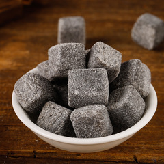 Five black cakes black sesame black beans black rice mulberry black wolfberry 150g bottled handmade grain ready-to-eat pastry snacks