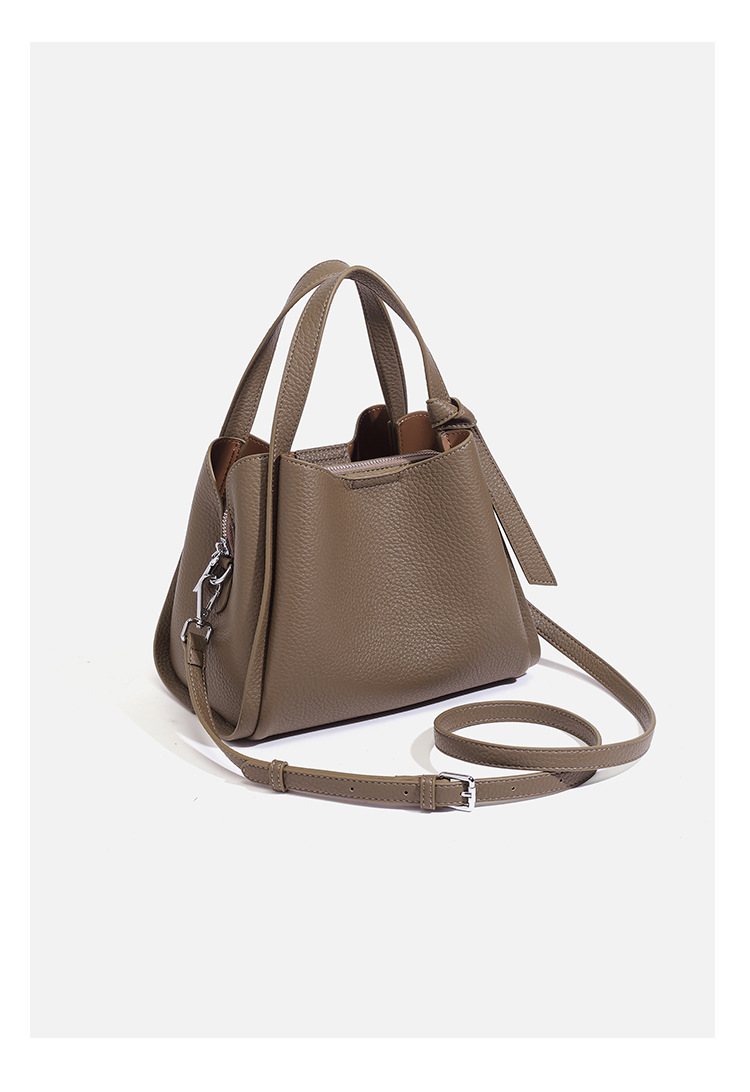 Elegant Women's Shoulder Bag Niche Design Portable Handbag_voghion.com